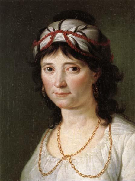 Zacarias Gonzalez Velazquez Portrait of a Young Woman oil painting picture